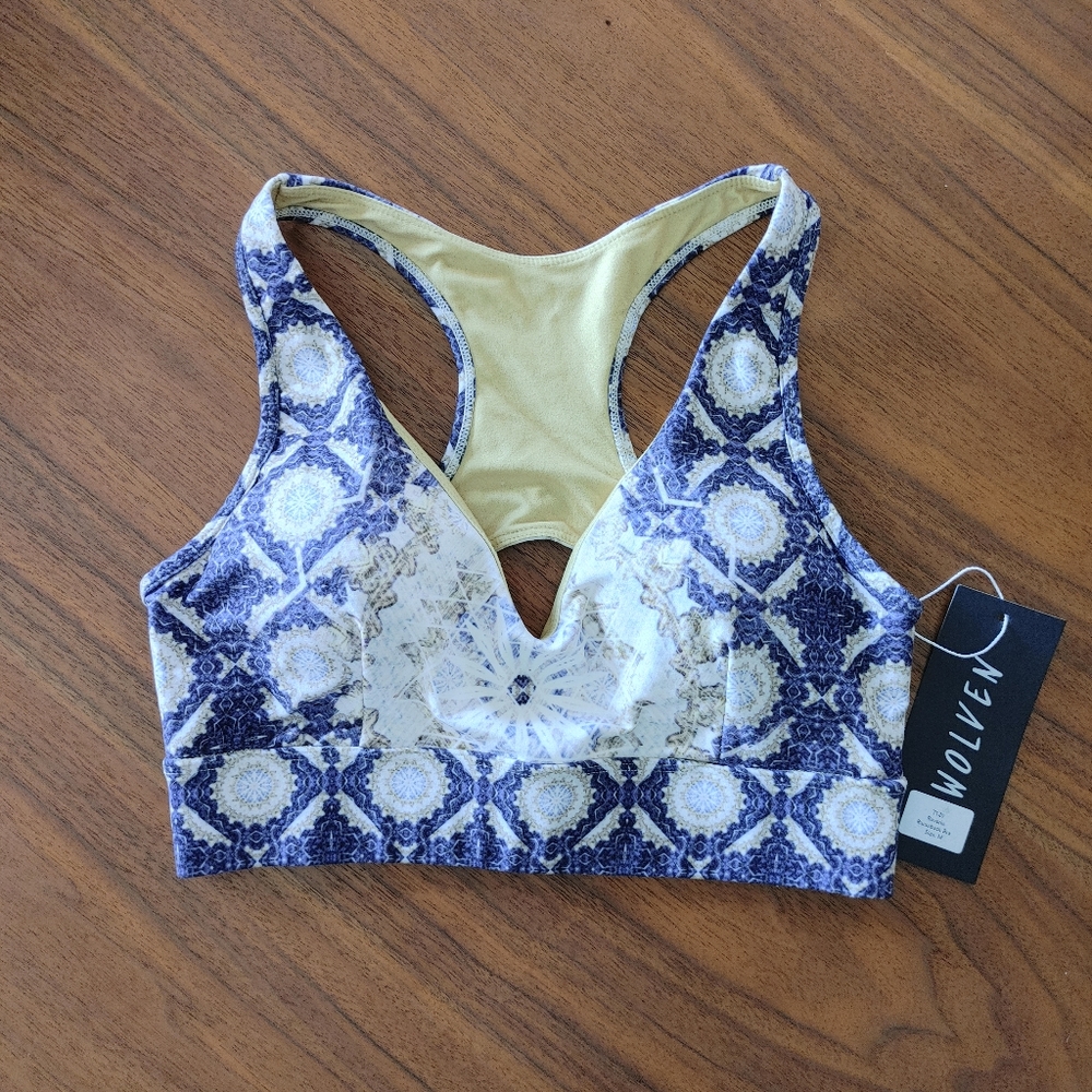 Wolven Reverie Racerback bra - Picture 2 of 8